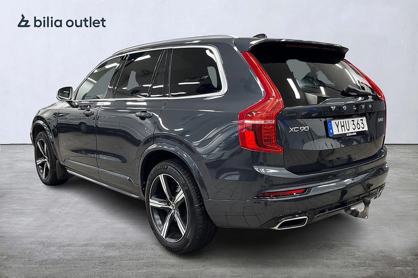 Bild 4 av Volvo XC90 D5 AWD R-Design 235hk 360° Navigation HUD Drag 7-SITS