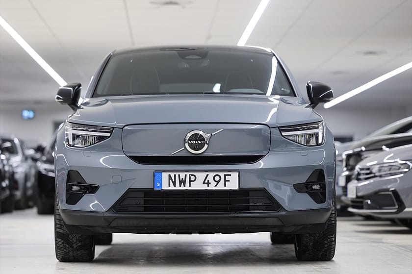 Bild 5 av Volvo C40 Recharge Single Motor 231hk UltimateDark H/K 360 Pano PDC Drag