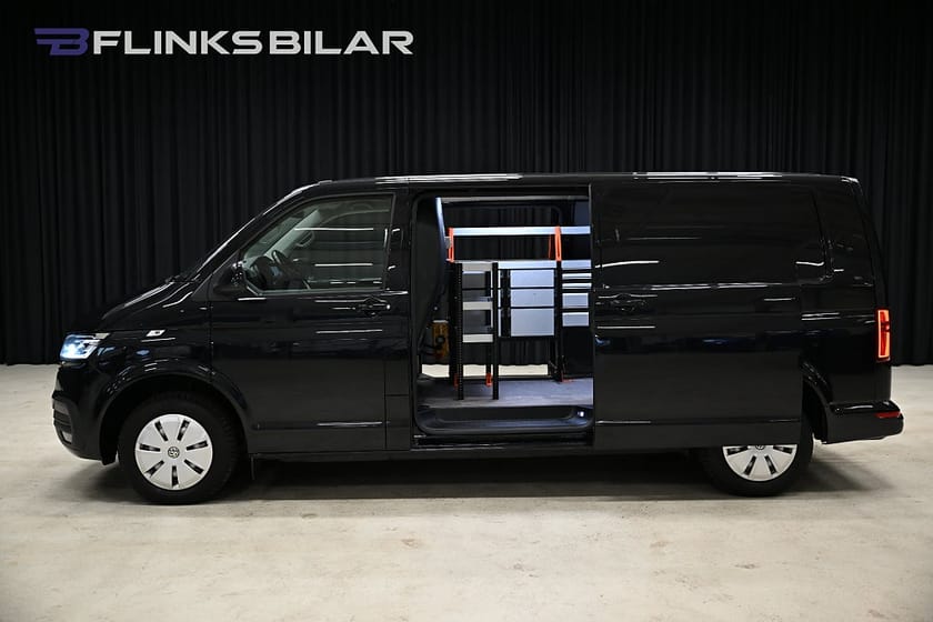 Bild 3 av Volkswagen Transporter 4Motion DSG 150HK L2|Servicebil|Dubbeldörr|Inredd|SeUtr