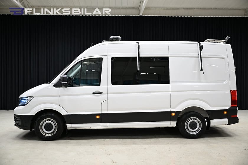 Bild 2 av Volkswagen Crafter 177HK Automat|Servicebil|Dubbelhytt|Inredd|Moms|SeUtr!!