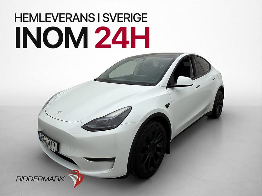 Bild 1 av Tesla Model Y Long Range AWD Värmepump Autopilot Pano MOMS