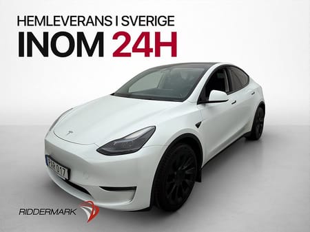 Tesla Model Y Long Range AWD Värmepump Autopilot Pano MOMS