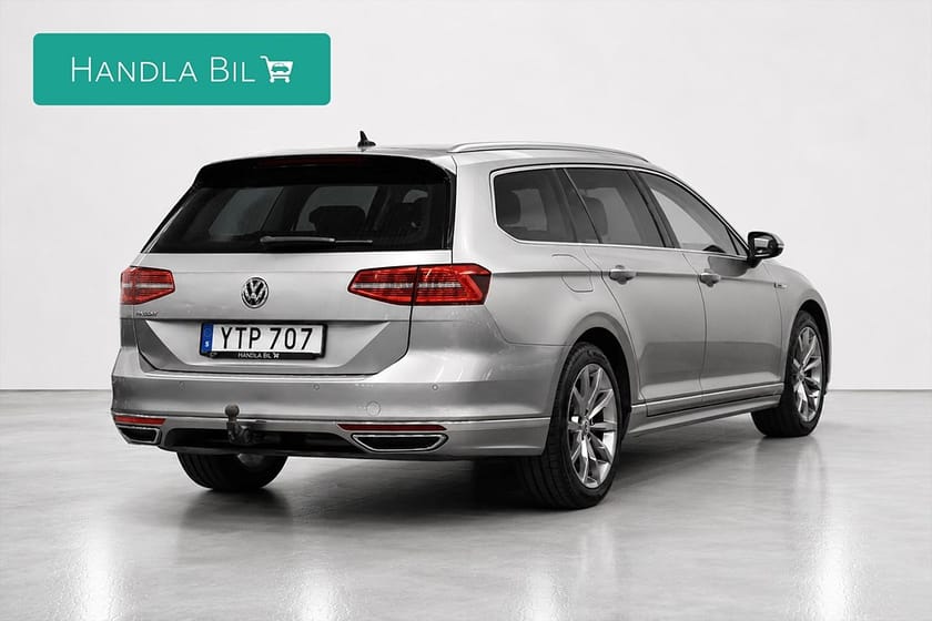 Bild 5 av Volkswagen Passat Sportscombi 2.0 TDI 4Motion Aut Drag Skinn AdaptivF Navi Rattv P-värm B-kam 190hk