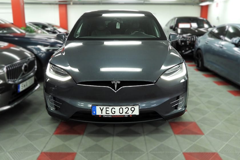 Bild 4 av Tesla Model X 90D 7-Sits Fri Supercharge SoV Hjul Panorama SoV Hjul