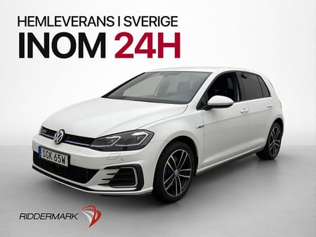 Volkswagen Golf GTE 204hk Cockpit Värmare P-Sensorer CarPlay