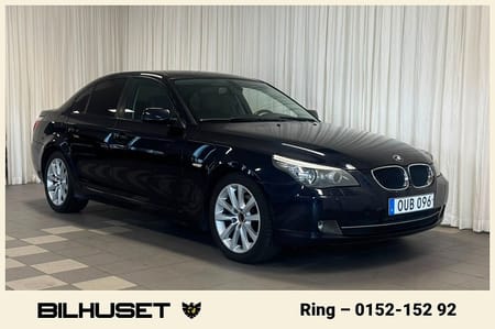BMW 520d Sedan NAVI LÄDER LÅGA MIL