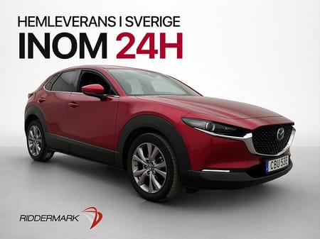 Mazda CX-30 Hybrid 122hk Cosmo BOSE HUD 360° Skinn Elstol