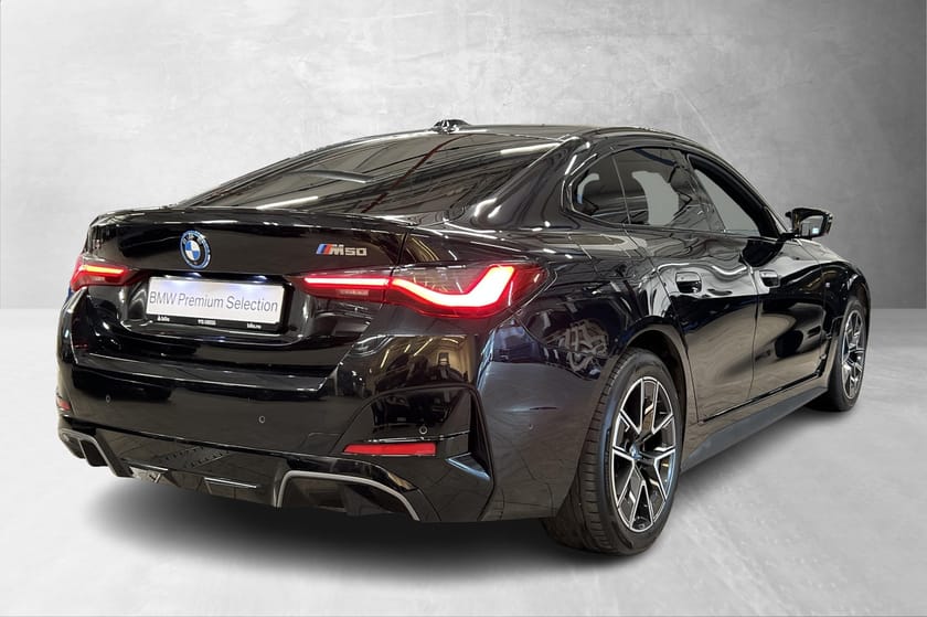 Bilde 4 av BMW i4 M50 xDrive Gran Coupé M-sport Pro,Soltak,El.seter, Skinn,Harman/K.,El.h-f.
