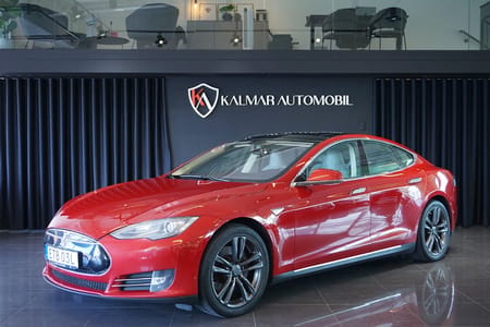 Tesla Model S 85 378HK Fri Supercharging CCS-Uppgradering Panorama