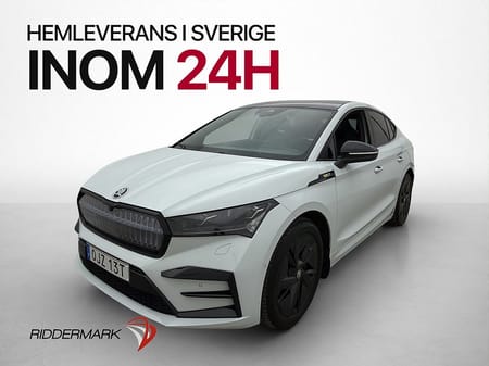 Škoda Enyaq Coupé RS iV Skoda AWD Pano 360° Värmare Skinn 1 Brukare