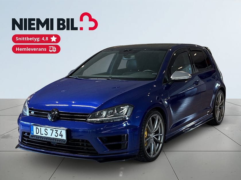 Bild 1 av Volkswagen Golf  R 5-dörrars 2.0 TSI 4Motion Base Mvärme Taklucka S&V