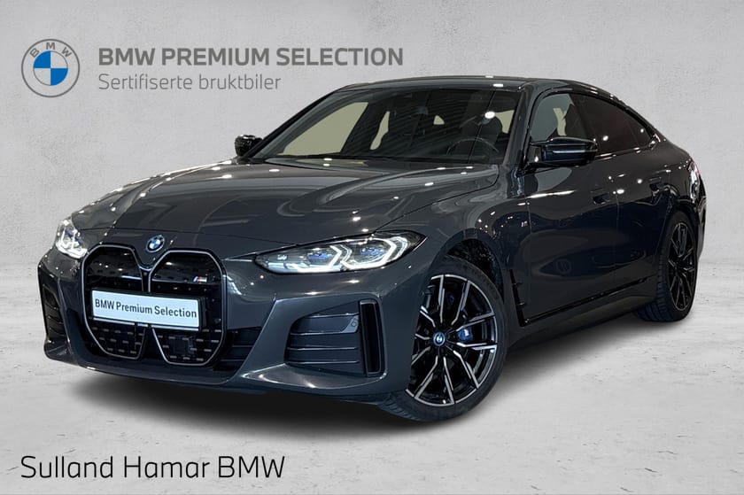 Bilde 1 av BMW i4 M50 xDrive Gran Coupé Fully Charged| El.seter| Karbon| H.up| Laser+++