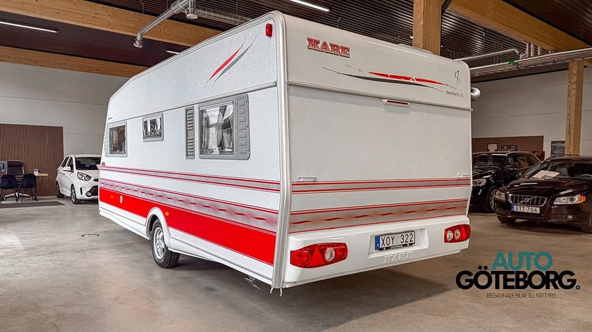 Bild 3 av Kabe Trailer Smaragd XL KS AC  Välvårdad Markis + ( FÖRTÄLT ) Levereras Besik