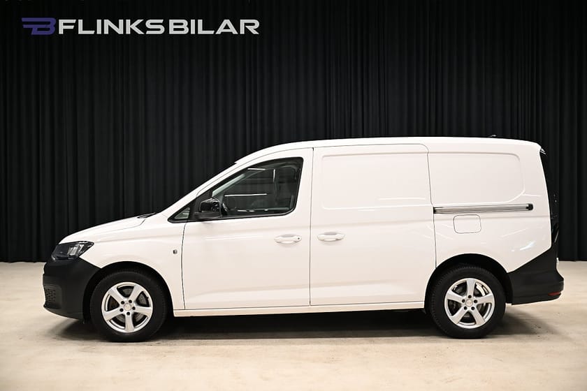 Bild 2 av Volkswagen Caddy Cargo Maxi DSG 122HK Inredd|Dubbeldörr|Drag|Värmare|EnÄgare|Moms