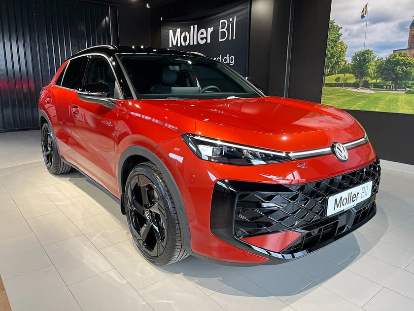 Bild 1 av Volkswagen T-Roc R-Line Edition, 150hk, Black Style, Omgående Leverans!