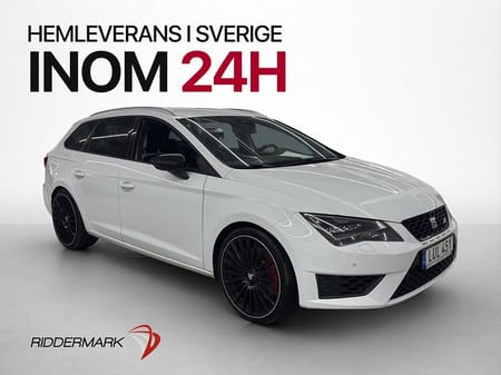 SEAT León Cupra ST 280hk  M/K-Värmare P-sensorer Navi
