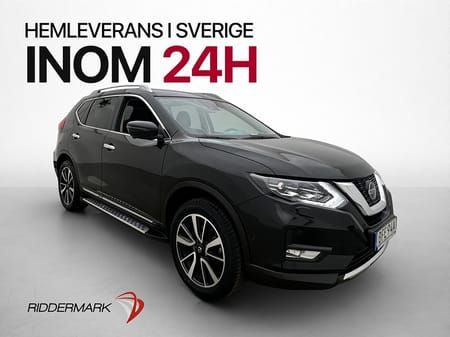 Nissan X-Trail 1.3 DIG-T 160hk 7-Sits Pano 360° Skinn Navi