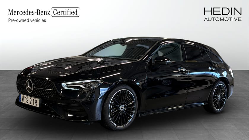 Bild 1 av Mercedes-Benz CLA 200 Shooting Brake AMG Premium Night Burmester Adaptiv 360