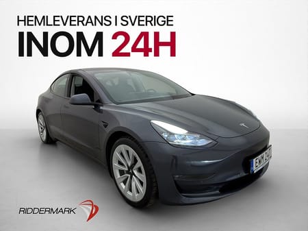 Tesla Model 3 Long Range AWD 440hk AP Svensksåld En ägare