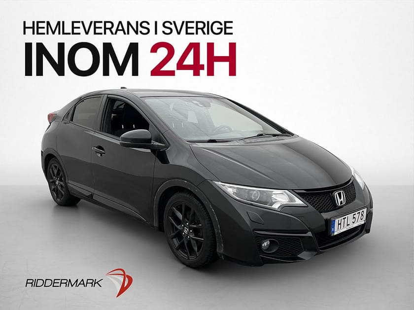 Bild 1 av Honda Civic 1.6 DTEC 120hk Sport Kamera Farthållare