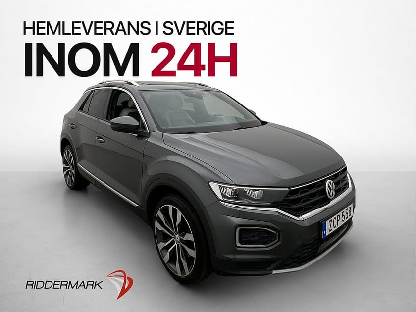 Bild 1 av Volkswagen T-Roc 2.0 TSI 4M GT Pano Cockpit Skinn Beats Drag