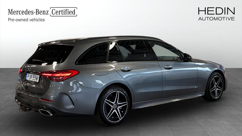 Bild 2 av Mercedes-Benz C 300 T e C300 AMG Line Premium Night Package Drag Adaptiv