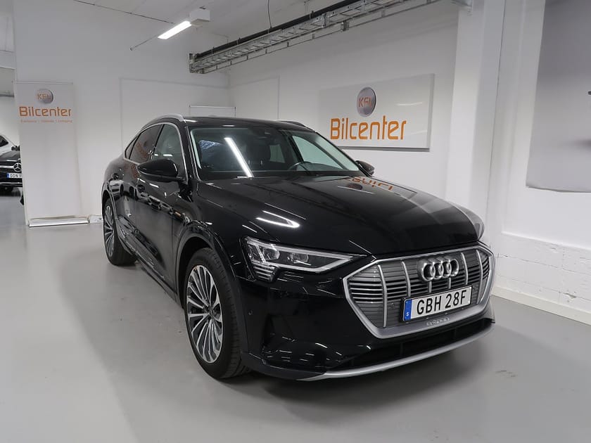 Bild 4 av Audi e-tron Sportback 55 quattro V-Däck ingår Drag-Navi-Skinn-Elsto