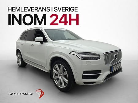 Volvo XC90 7-seater T8 AWD Inscription 7-Sits Pano  B&W Luft HUD Drag