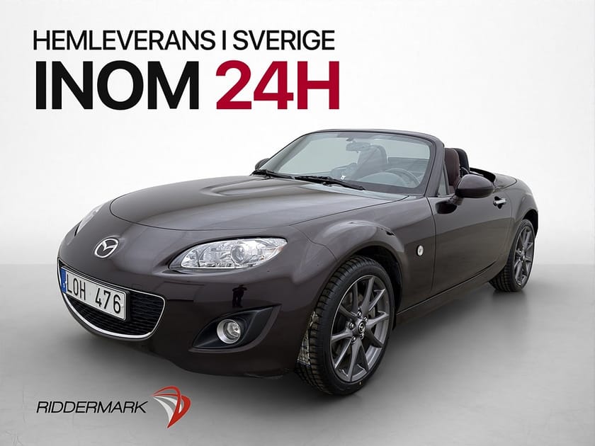 Bild 1 av Mazda MX-5 Roadster Coupe 1.8 MZR 1.8 126hk Farthållare Skinn Navi