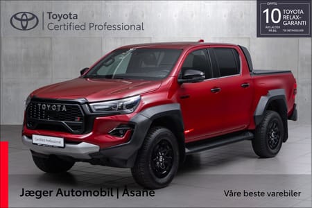 Toyota Hilux Dobbelcab 2,8D 204hk D-Cab 4WD GR Sport II