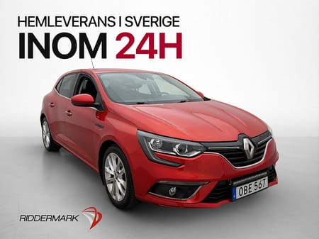 Renault Mégane 1.5 dCi 110hk Zen Navi P-Sensorer 0.37 l/mil