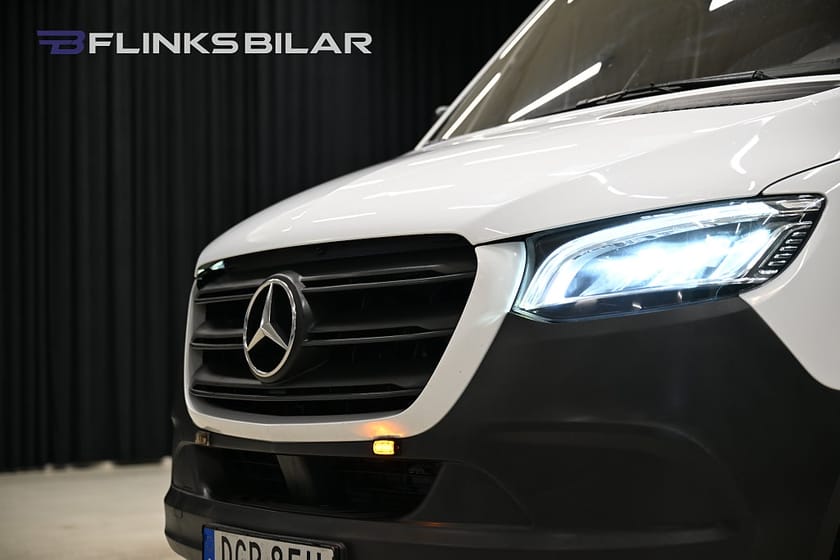 Bild 3 av Mercedes-Benz Sprinter 316 CDI Chassi 7G 163HK Automat|Flak|Kranbil|HIAB|EnÄgare|Moms