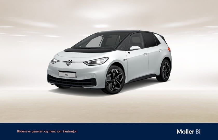 Bilde 1 av Volkswagen ID.3 Pro Performance 58kwh 204 hk