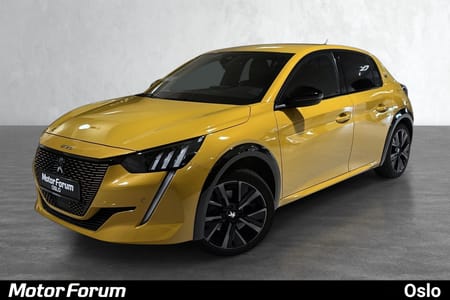Peugeot e-208 GT Line. carplay/android auto, lav km
