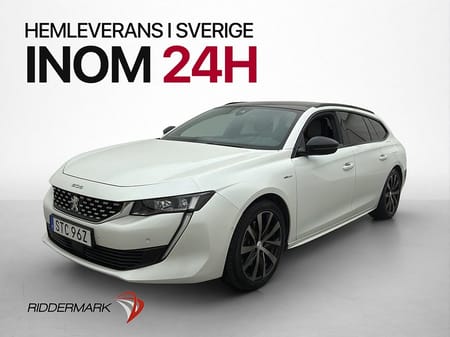 Peugeot 508 SW Hybrid 224hk GT Pano Focal Värm Kamera Drag