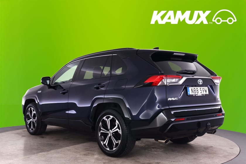 Bild 5 av Toyota RAV4 Plug-in Hybrid 2.5 AWD 306hk Style Premium 360 Drag HuD GPS Läder Elstol