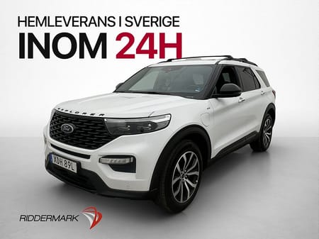 Ford Explorer Plug-In Hybrid ST 7-Sits Pano Läder 360° Navi Drag