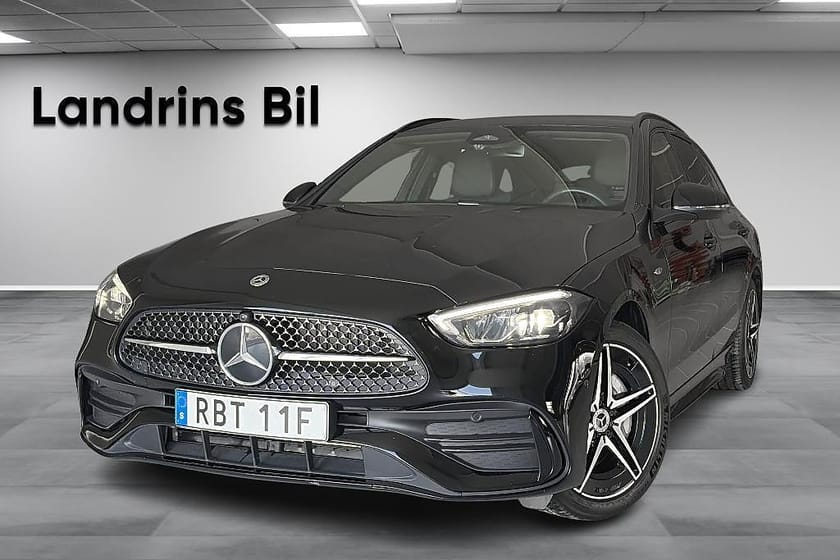 Bild 1 av Mercedes-Benz C 300 T de 4MATIC 4MATIC,AMG Line,Dragkrok,Nightpackage,MOMS