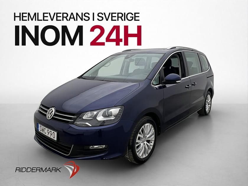 Bild 1 av Volkswagen Sharan 7-seater 2.0 TDI 4M 7-Sits Pano Värmare Kamera Drag