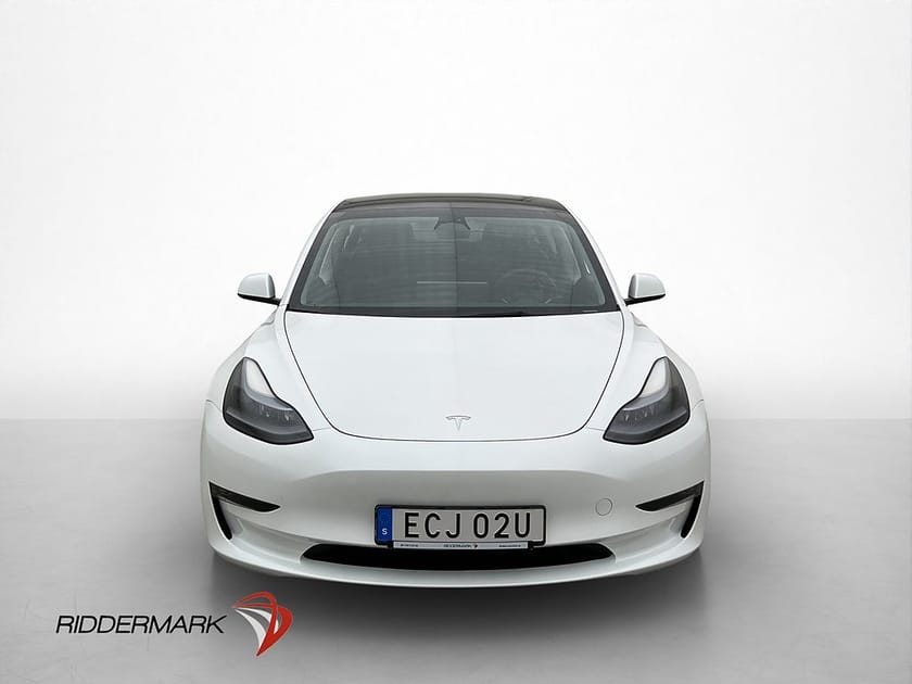 Bild 3 av Tesla Model 3 Long Range AWD 440hk Pano Navi Kamera Skinn