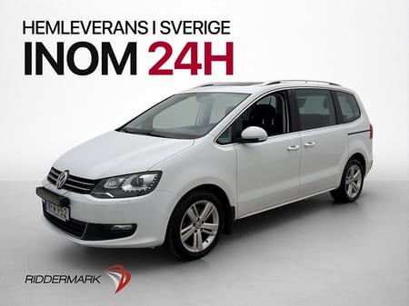 Volkswagen Sharan 7-seater 2.0 TDI 4M 7-Sits Pano Kamera Värmare
