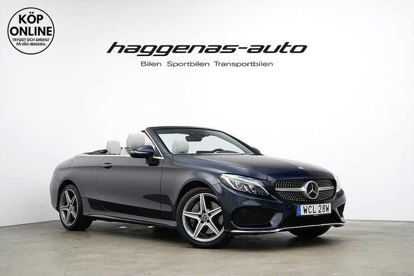 Bild 1 av Mercedes-Benz C 400 4MATIC Cabriolet / 333hk / AMG / Se Utr.