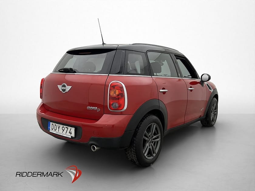 Bild 4 av MINI Countryman Cooper D ALL4 112hk Chili II M-Värmare Halvskinn