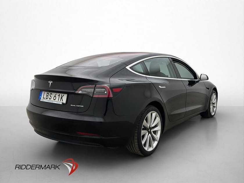 Bild 5 av Tesla Model 3 Long Range AWD Uppgraderad Autopilot Sv.Såld