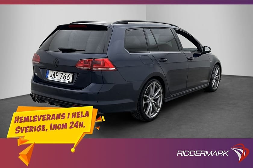 Bild 4 av Volkswagen Golf Sportscombi R 4M 300hk Pano Dynaudio CarPlay Sensorer