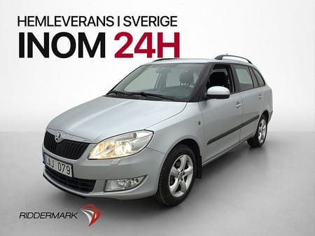 Škoda Fabia Kombi Skoda TSI 86hk Elegance M&K-Värm P-Sensorer Drag