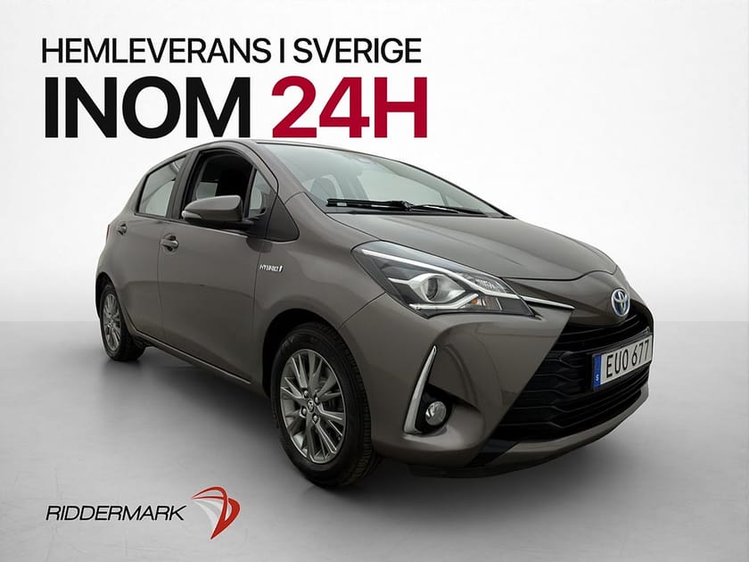 Bild 1 av Toyota Yaris Hybrid e-CVT 101hk Active Kamera Bluetooth AC