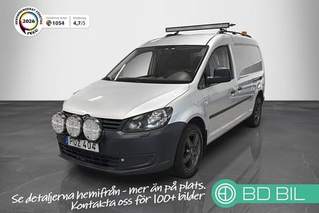 Volkswagen Caddy Maxi Panel Van 2.0 TDI 4M HUNDBUR INREDNING VÄRMARE DRAG