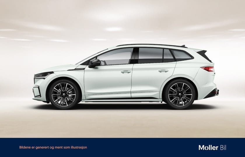 Bilde 2 av Škoda Enyaq iV 80x fe arctic silver
