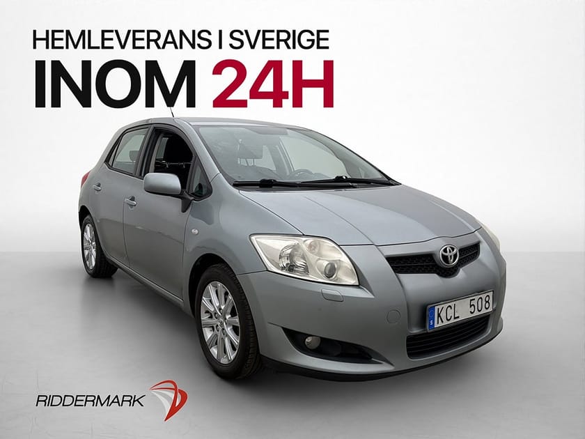 Bild 1 av Toyota Auris 1.6 132hk Kupévärmare Sensorer Farthållare